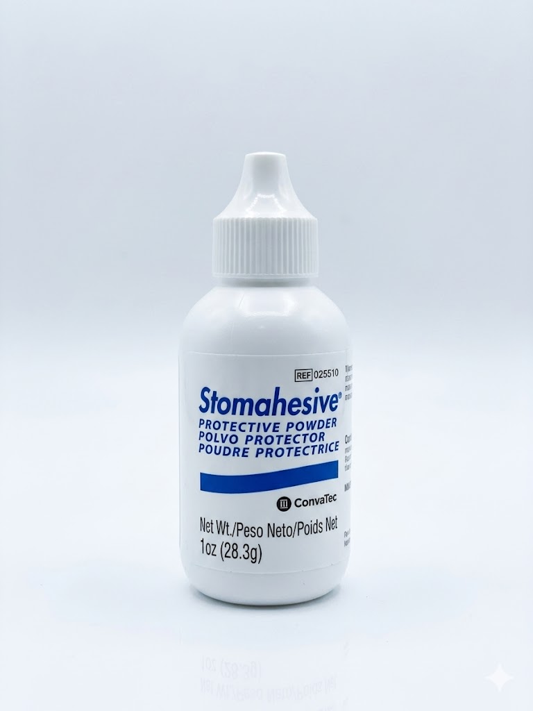 ConvaTec Stomahesive Protective Powder (1 oz / 28.3g Squeeze Bottle - REF 025510)