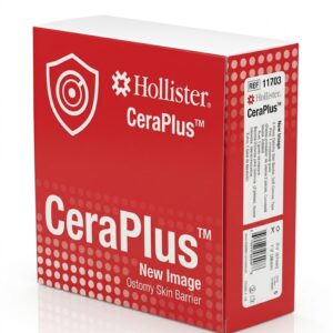 Hollister New Image™ CeraPlus™ 2-Piece Ostomy Skin Barrier - Soft Convex with Tape (REF 11703) - Box of 5